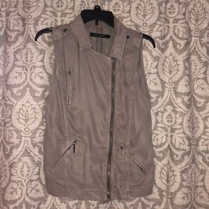 Gray Vest